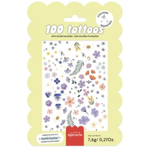 La Petite Épicerie ajutised tätoveeringud lastele (2 lehte) - Flowers