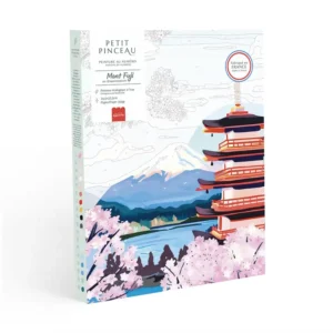 Petit Pinceau maalimine numbrite järgi - Fuji mägi