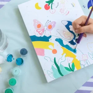 Alternative view of Petit Pinceau maalimine numbrite järgi lastele - Kevad