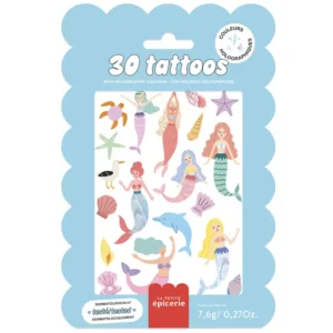 La Petite Épicerie ajutised tätoveeringud lastele (2 lehte) - Mermaids
