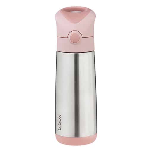 B.box kõrrega termospudel Blush - 500 ml