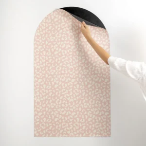 Alternative view of Ferflex® seinale kleebitav magnettahvel Arch (1 m x 58 cm) + geomeetrilised magnetkujundid - Graou Pink