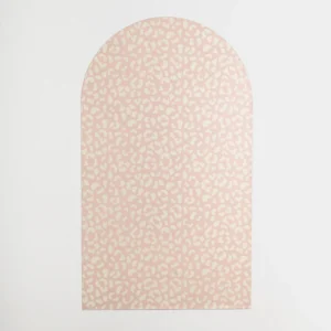 Ferflex® seinale kleebitav magnettahvel Arch (1 m x 58 cm) + geomeetrilised magnetkujundid - Graou Pink