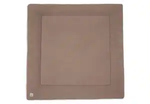 Jollein mängumatt Cloudy Rib 100x100 cm - Milky Coffee