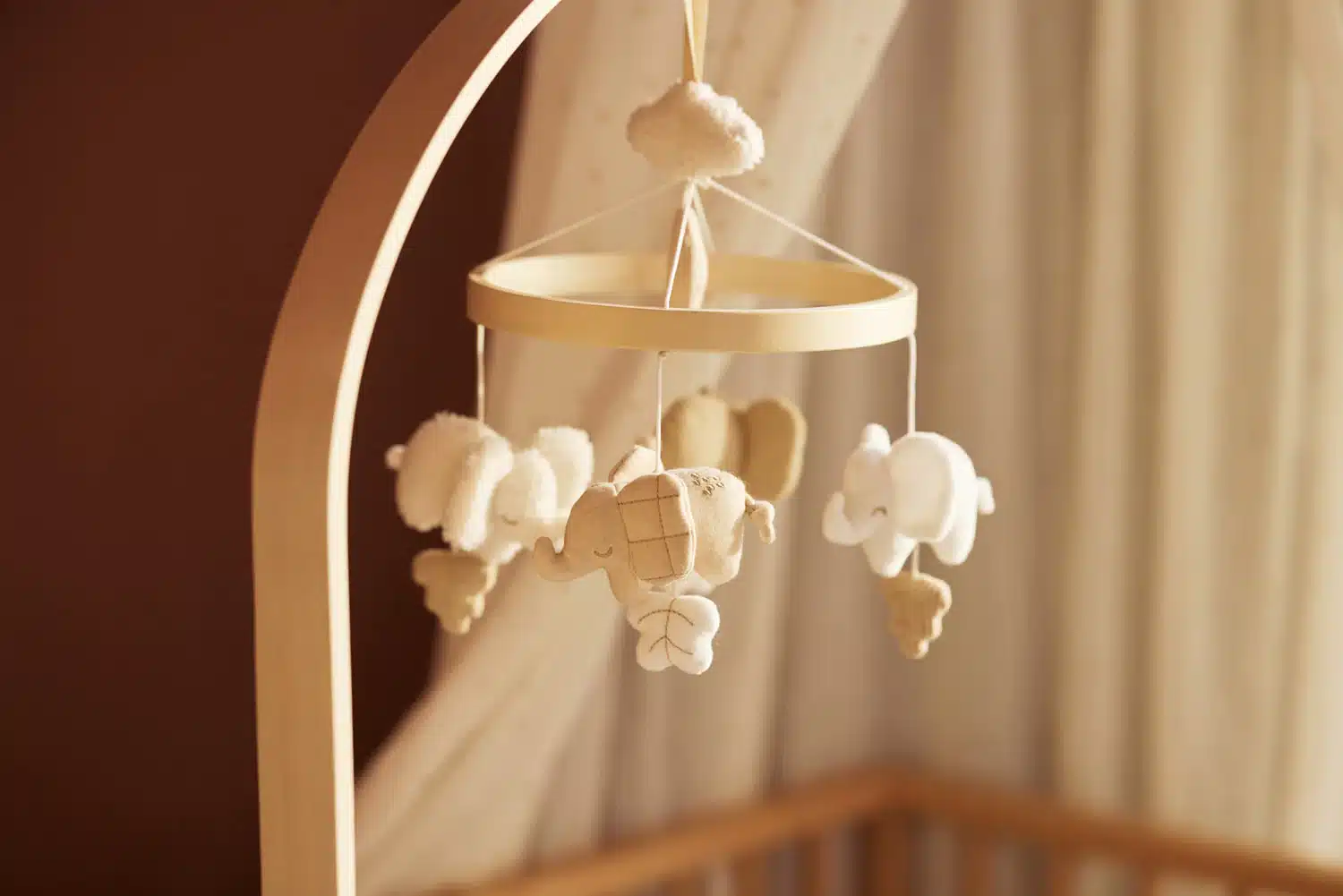 Jollein voodikarussell - Elephant Tales