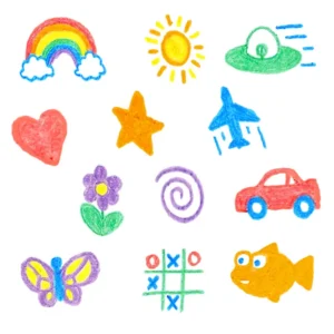 Alternative view of Zimpli Kids laste vannikriidid (6 tk)