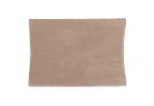 Alternative view of Jollein Cloudy Rib kummiga mähkimisaluse kate (50x70 cm) - Milky Coffee