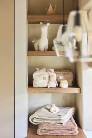 Alternative view of Jollein beebitarvete/kosmeetikakott Cloudy Rib - Erinevad värvid