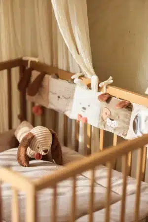 Jollein paeltega kinnituv pehme tegevusraamat - Animal Friends