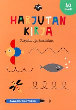 Harjutan kirja. Kirjutan ja kustutan.