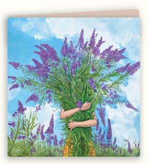 ZintenZ kahepoolne õnnitluskaart ümbrikuga - DK30