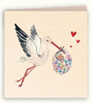 ZintenZ kahepoolne õnnitluskaart ümbrikuga - HAD09