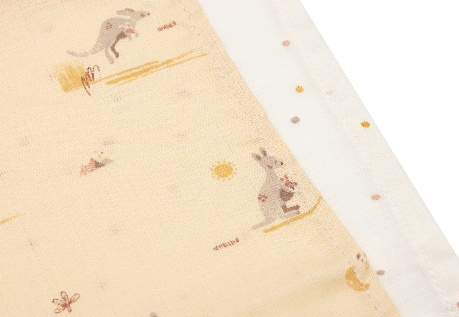 Jollein musliinlapid (3 tk) - Kangaroots - Image 4