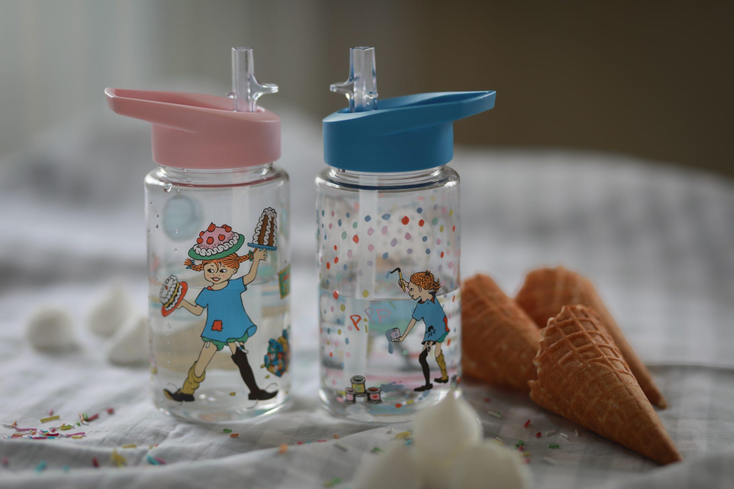 Rätt Start plastikust veepudel - Pipi sünnipäev (550 ml) (erinevad värvid)