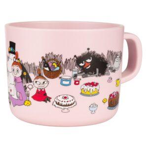 Rätt Start MUUMI sangaga kruus (erinevad värvid) - Roosa piknik