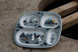 Alternative view of Rätt Start Muumi sektortaldrik- Saared