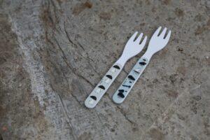 Alternative view of Rätt Start lusika ja kahvli komplekt - Muumi saared