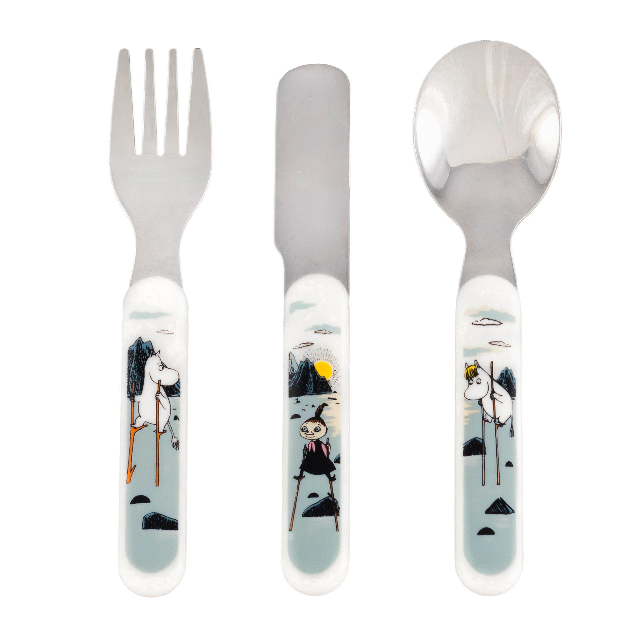 Rätt Start 3-osaline söögiriistade komplekt - Muumi saared - Image 2