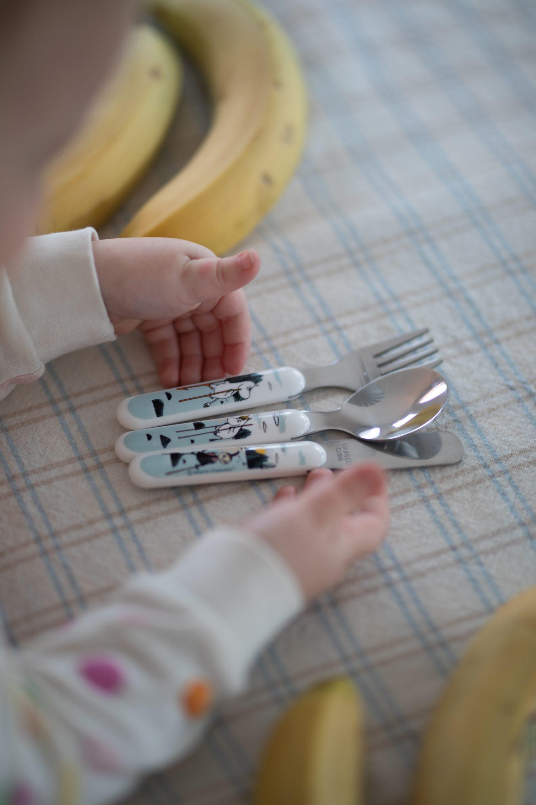 Rätt Start 3-osaline söögiriistade komplekt - Muumi saared - Image 4