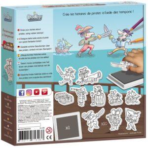 Alternative view of Créa Lign' templite komplekt (10 tk) - Piraadid