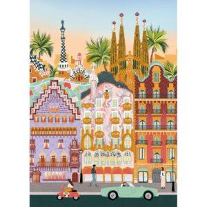 Pieces & Peace pusle (1000 tükki) - Barcelone