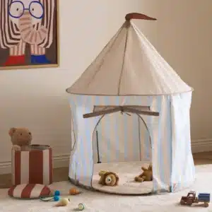 Alternative view of Kid's Concept mängutelk - Helesinine triip