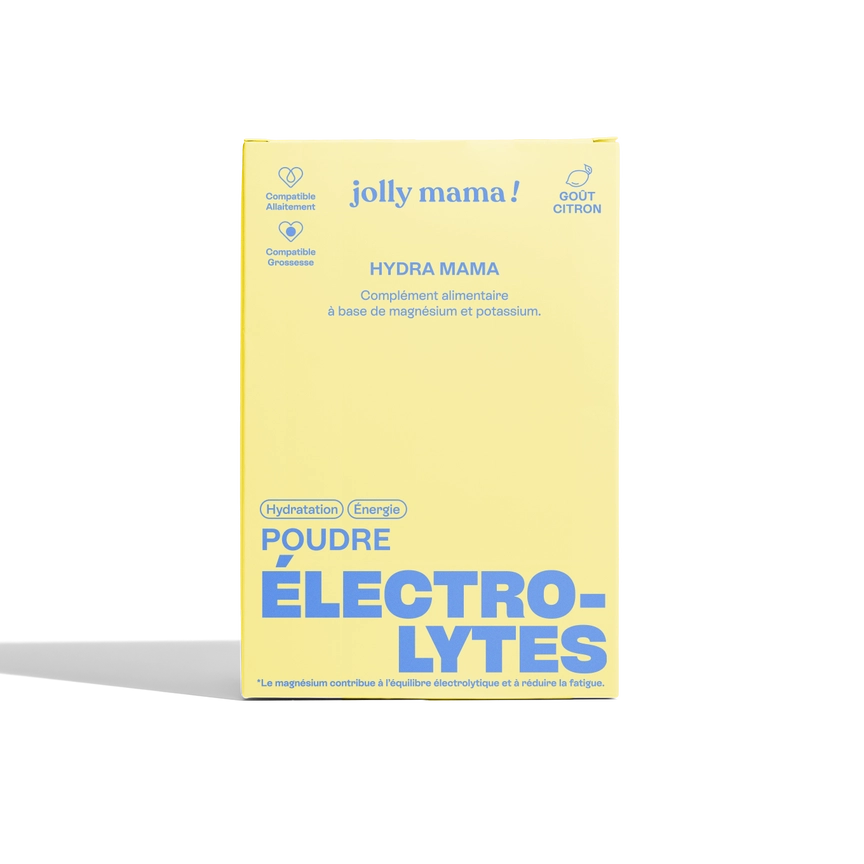 Jolly Mama magneesiumipõhised elektrolüüdipulbrid (15 pakikest) 62g
