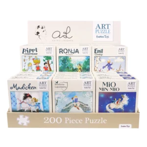 Barbo Toys Astrid Lindgren sarja pusled (200 tk) - erinevad pildid